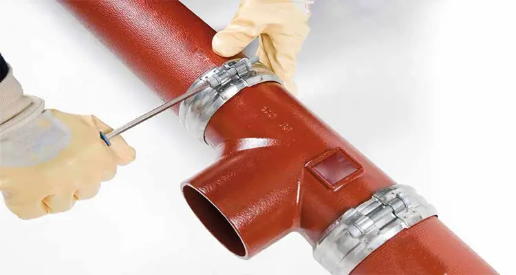 CE Certified B Type No Hub Flexible Coupling Pipe Joint (14)